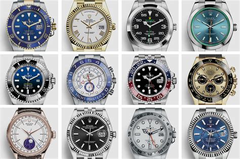 all rolex models watch|all types of rolex watches.